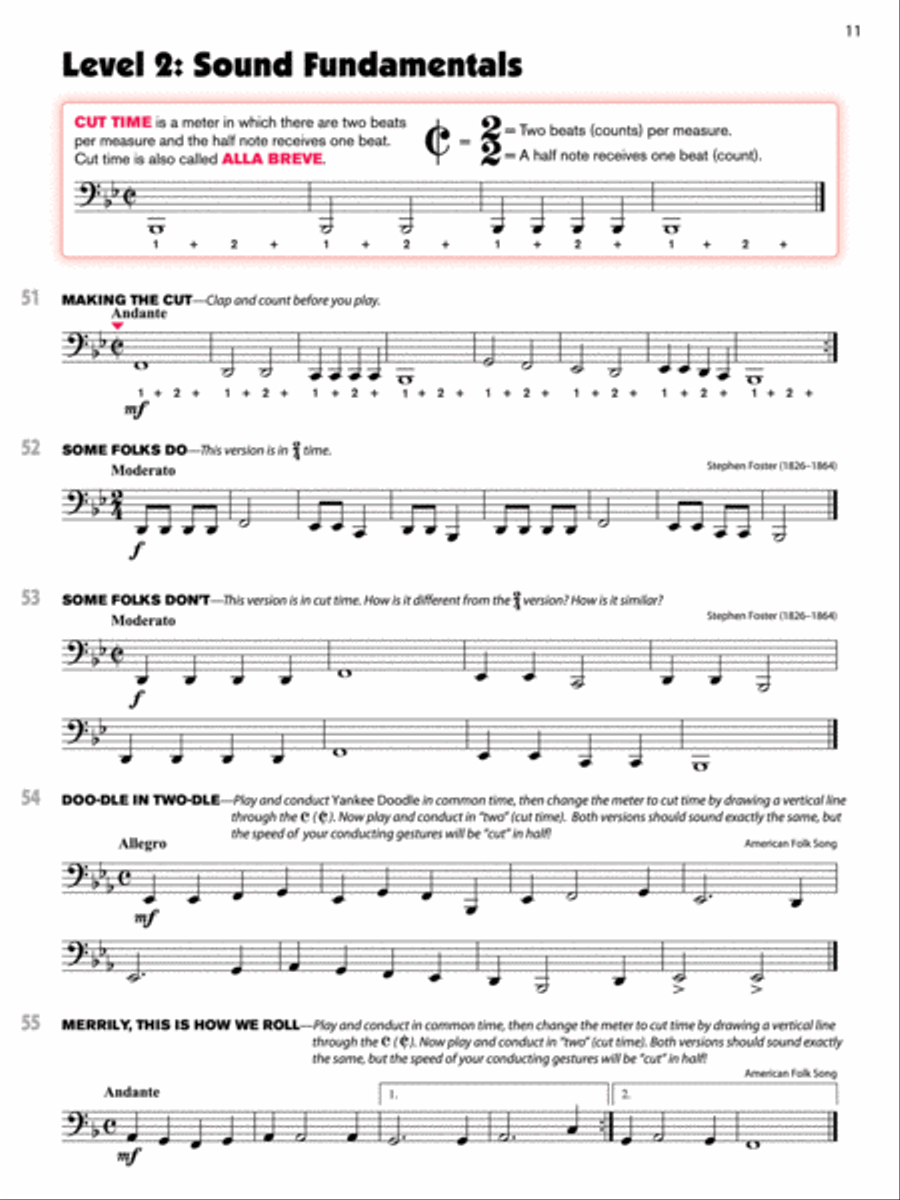 Sound Innovations for Concert Band Concert Band Methods scores gallery preview page 3