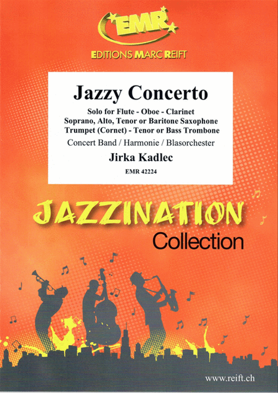 Jazzy Concerto Concert Band scores gallery preview page 1