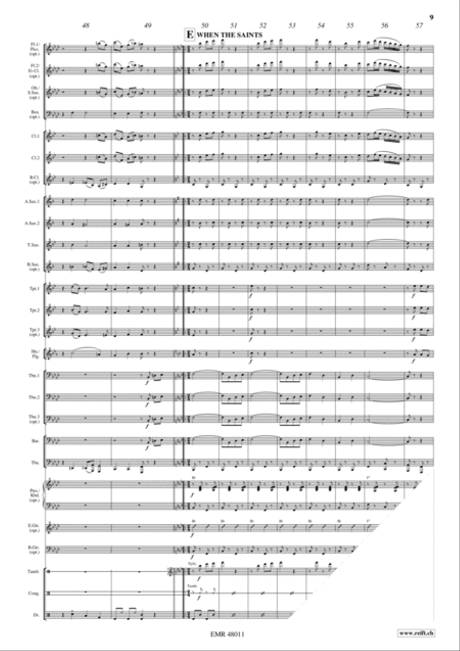 Gopsel Hits No. 2 Gopsel Hits No. 2 Concert Band scores gallery preview page 6