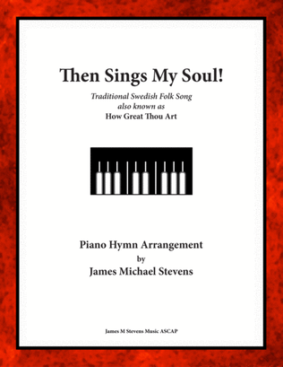 Book cover for Then Sings My Soul - Piano Solo