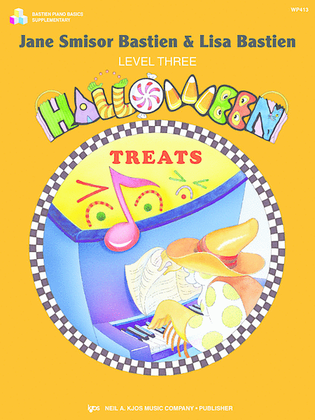 Book cover for Halloween Treats-Level 3