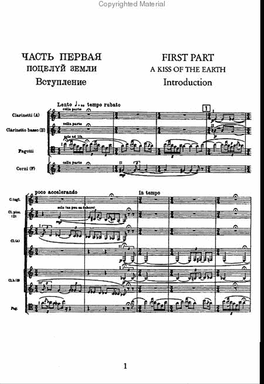 The Rite of Spring Full Orchestra scores gallery preview page 5