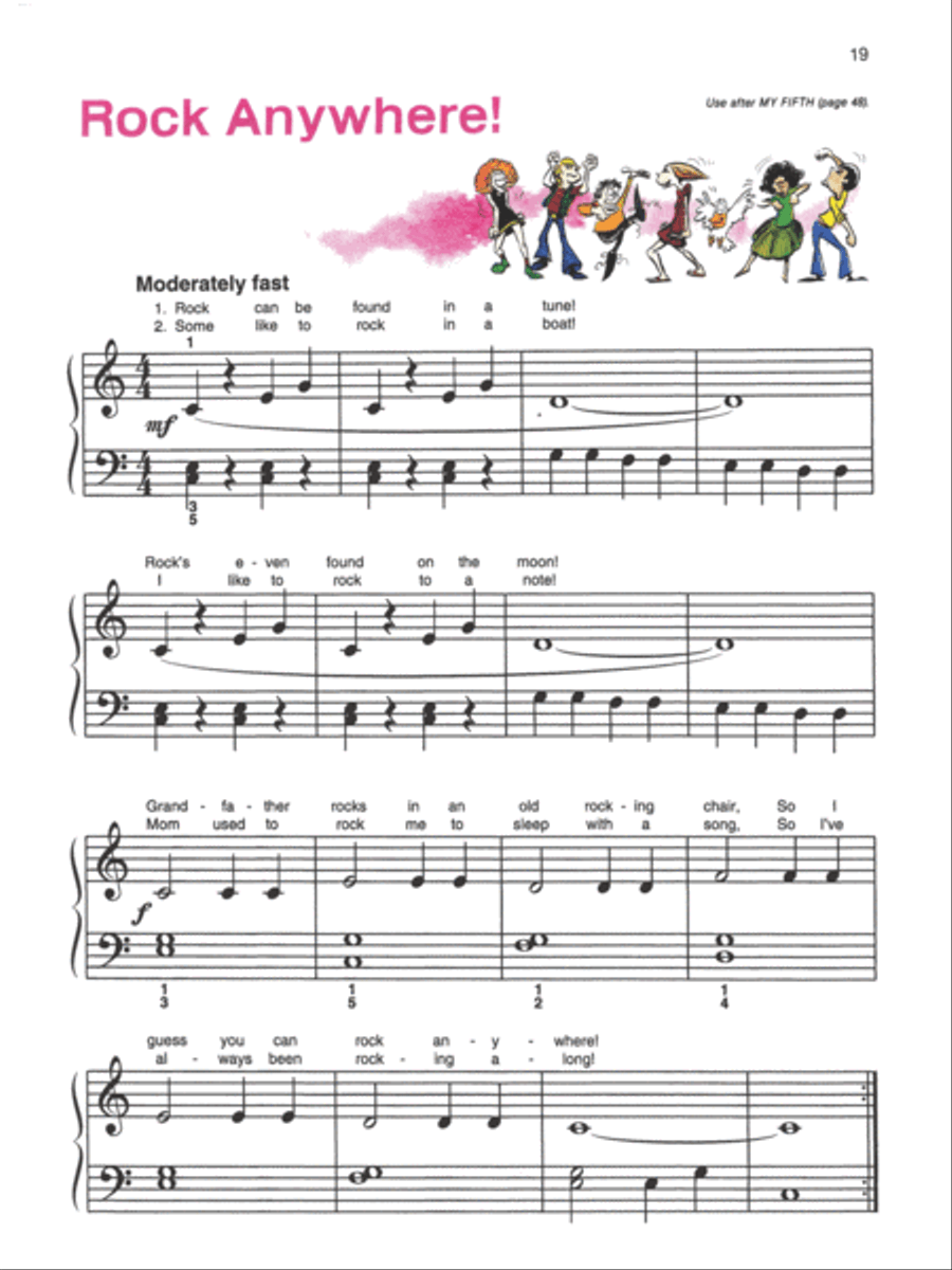 Alfred's Basic Piano Course Recital Book, Level 1A Piano Method scores gallery preview page 4