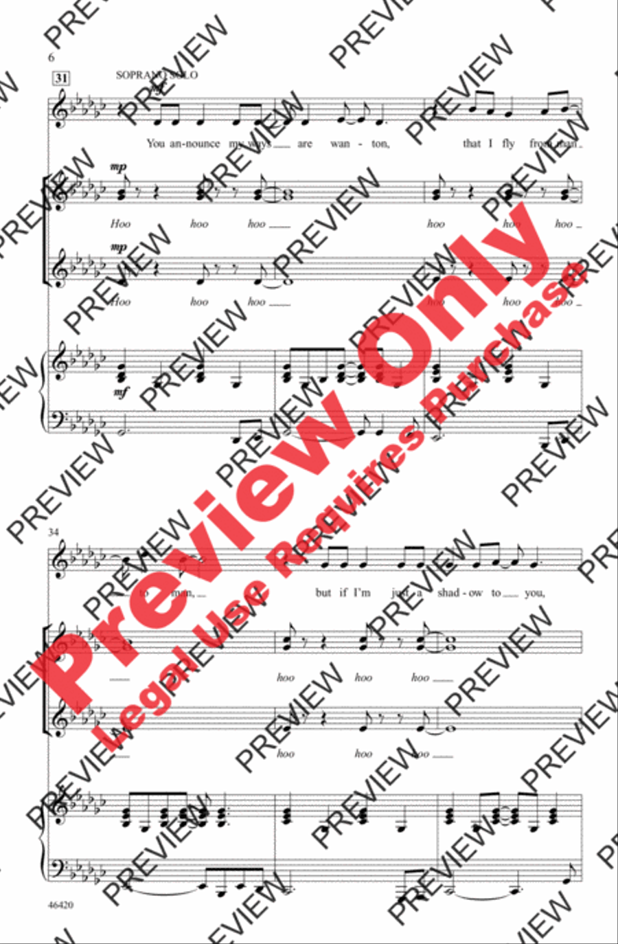 Equality Women's Choir scores gallery preview page 6