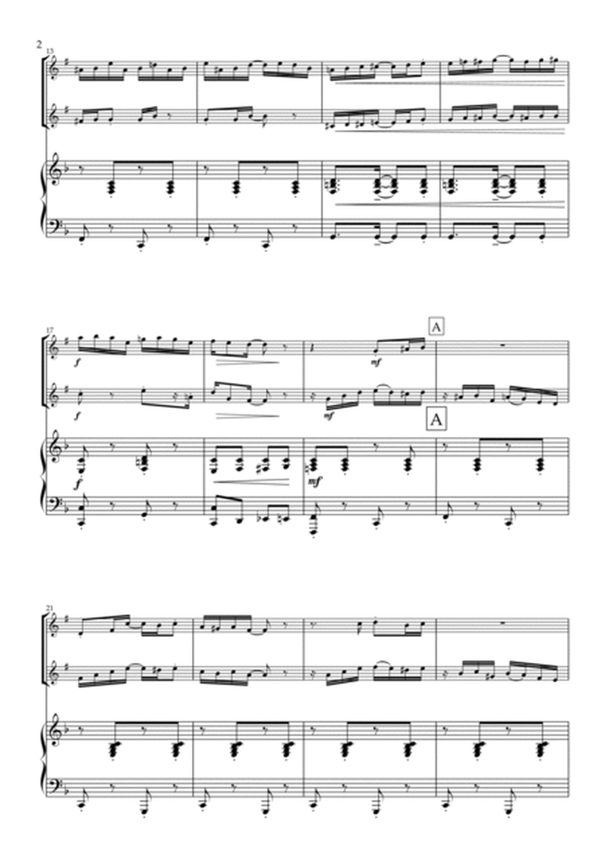 "Liberty Rag" For Clarinet Duet and Piano image number null