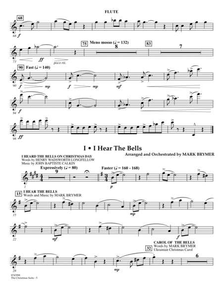 The Christmas Suite (For SSA Choir & Soloist) - Flute