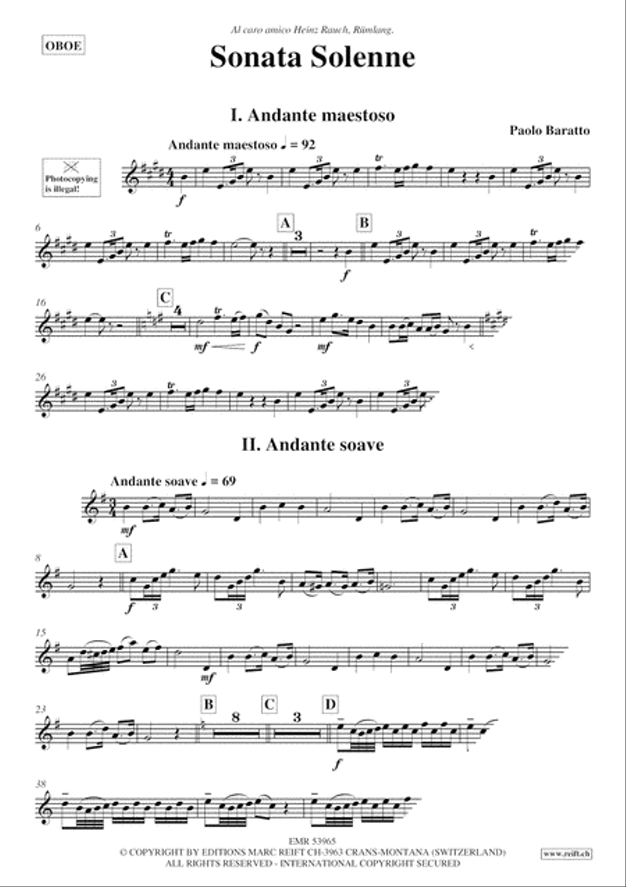 Sonata Solenne Organ scores gallery preview page 3