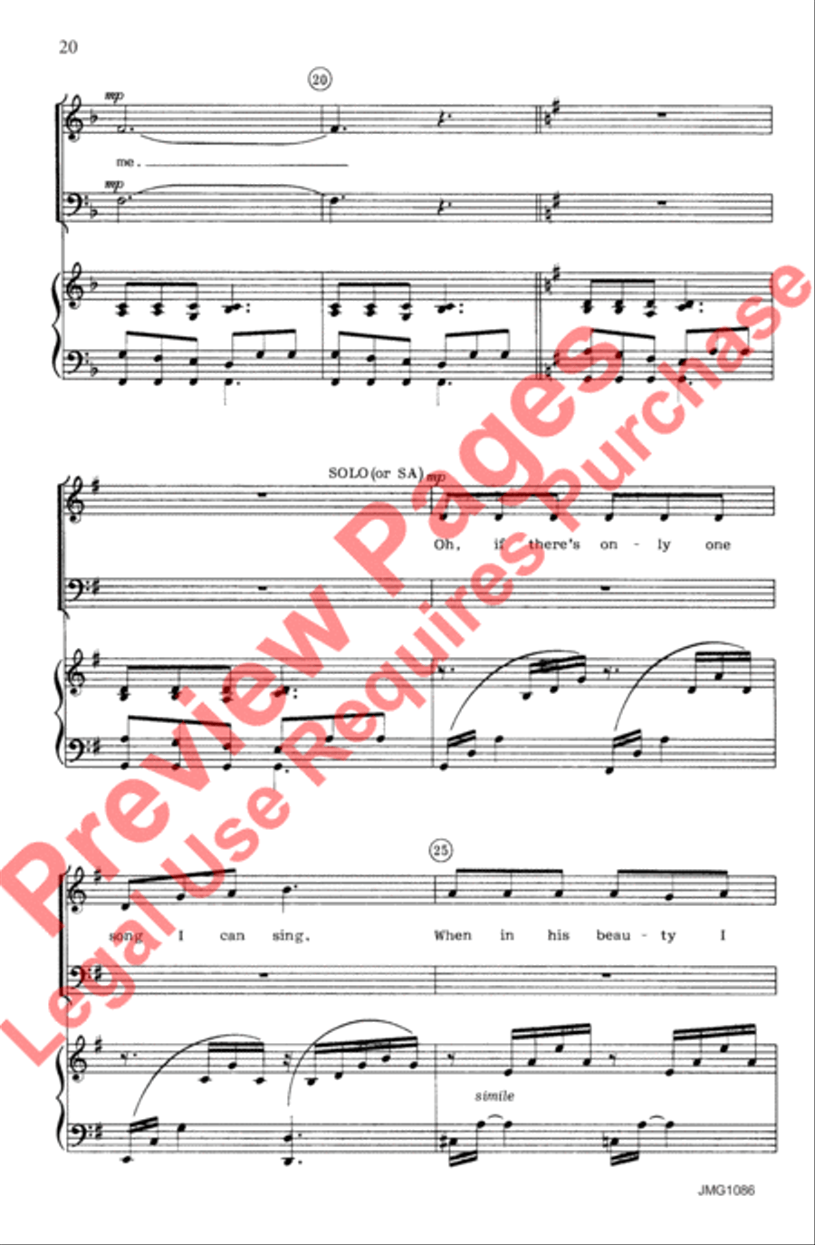 A Call to My People A Call to My People 4-Part scores gallery preview page 21