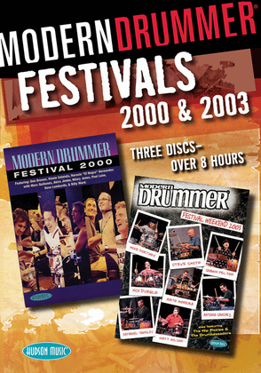 Book cover for Modern Drummer Festivals 2000 & 2003