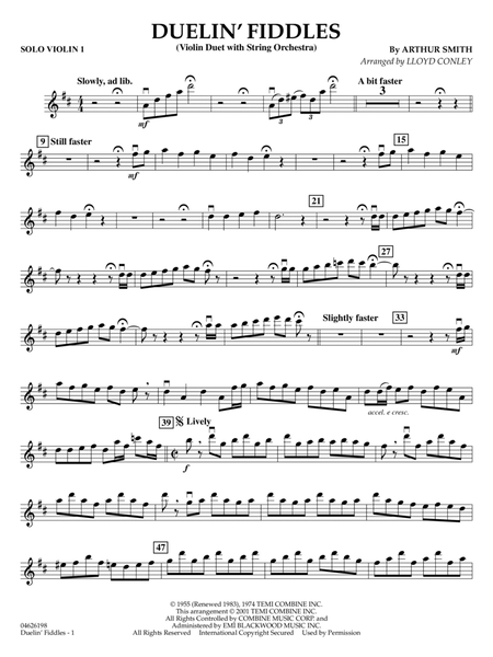 Duelin' Fiddles - Solo Violin 1