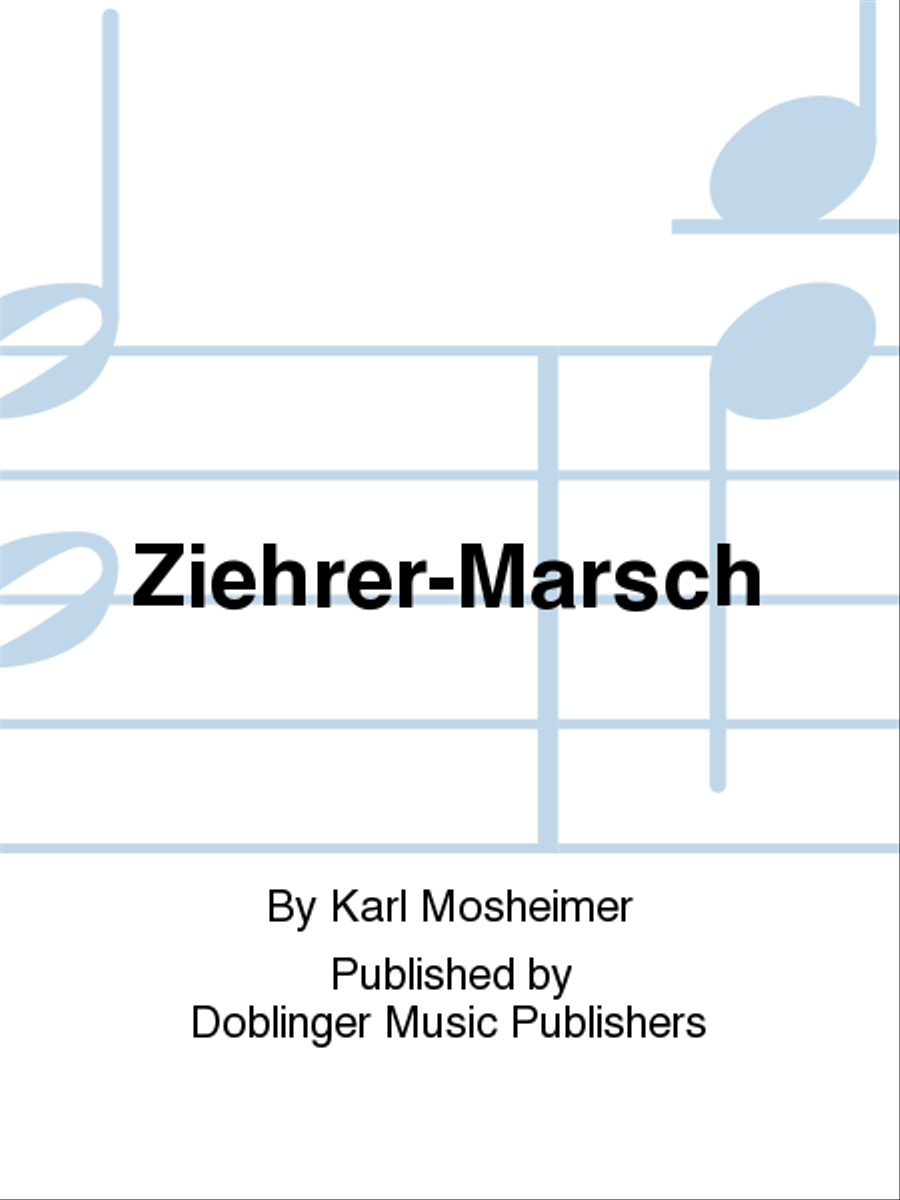 Ziehrer-Marsch School and Community scores gallery preview page 1