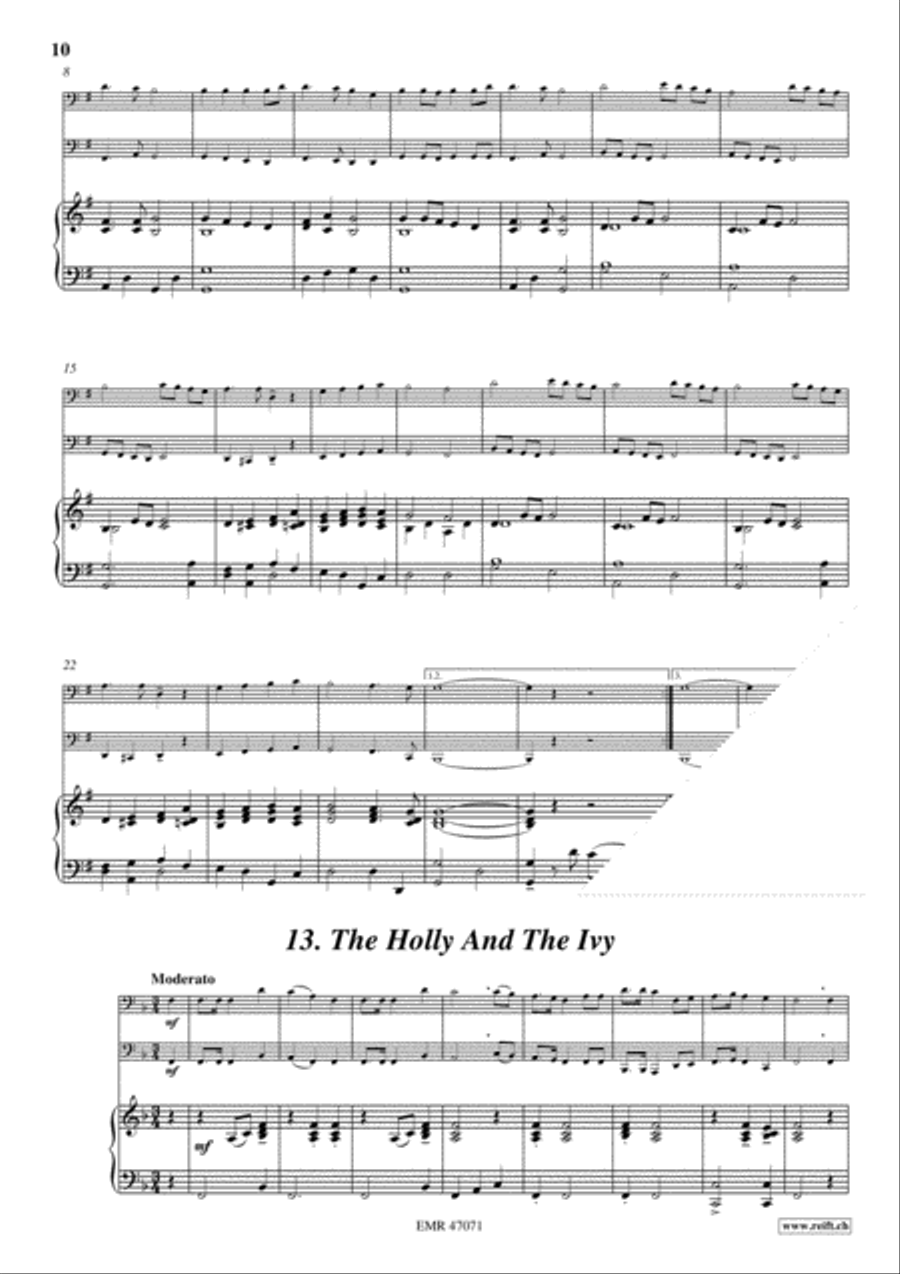 28 Weihnachtsmelodien Vol. 1 + 2 Brass Duet scores gallery preview page 20