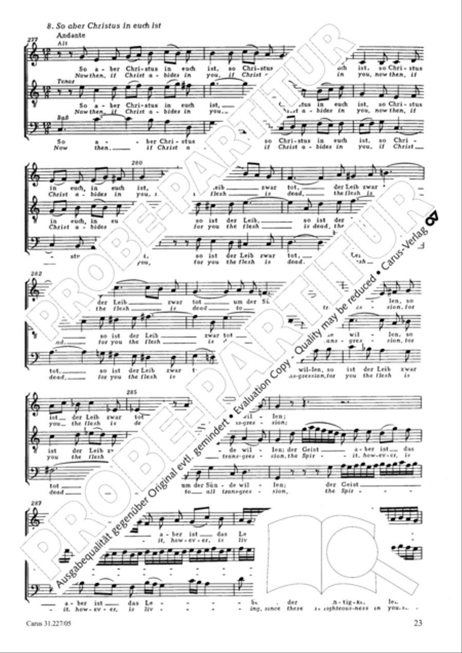 Jesu, my salvation (Jesu, thou my pleasure) SSATB scores gallery preview page 24