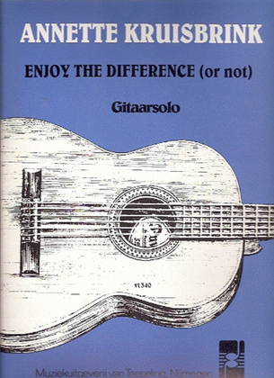 Book cover for Enjoy de difference ( or not )