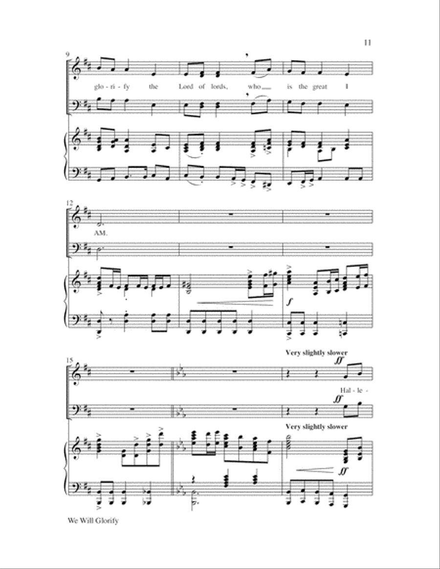 Worship Openers: Introits that Work!, Vol. 3 Choir scores gallery preview page 11