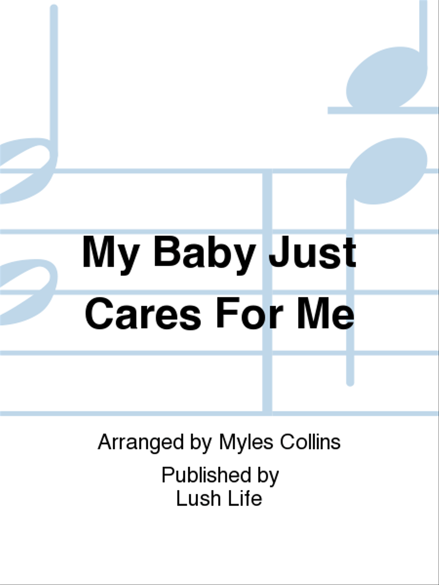 My Baby Just Cares For Me Big Band scores gallery preview page 1