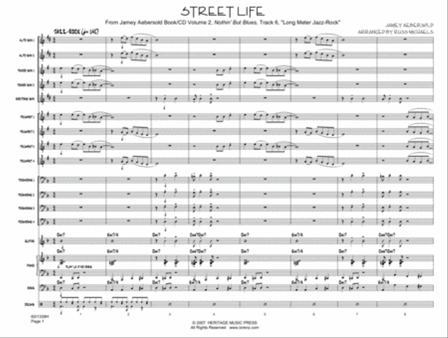 Street Life Street Life Jazz Ensemble scores gallery preview page 3