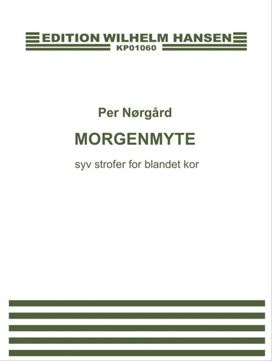 Tafdrup Morgenmyte Tafdrup Morgenmyte Choir scores gallery preview page 1