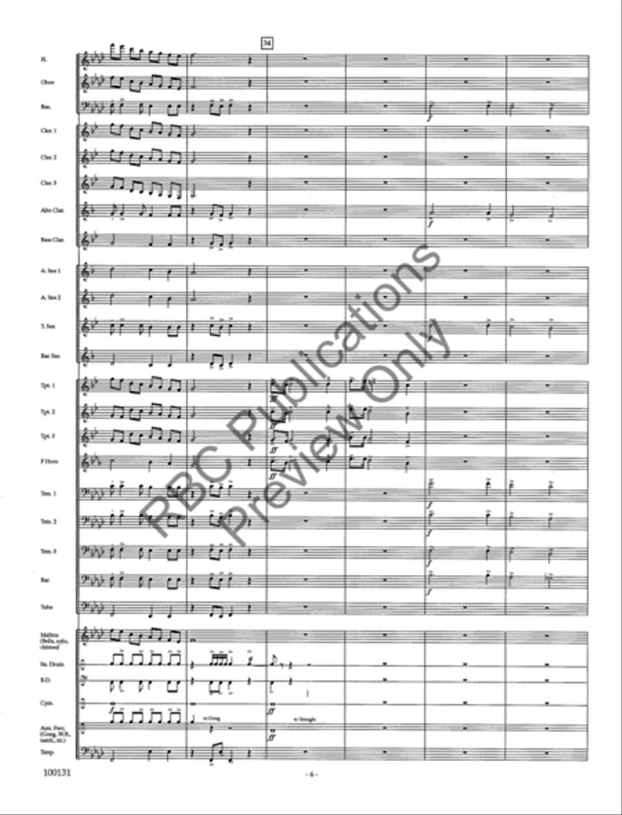 Windsor Castle Concert Band scores gallery preview page 9