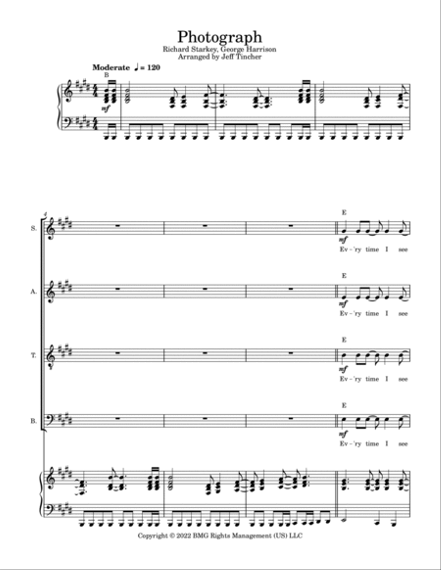Photograph 4-Part scores gallery preview page 2