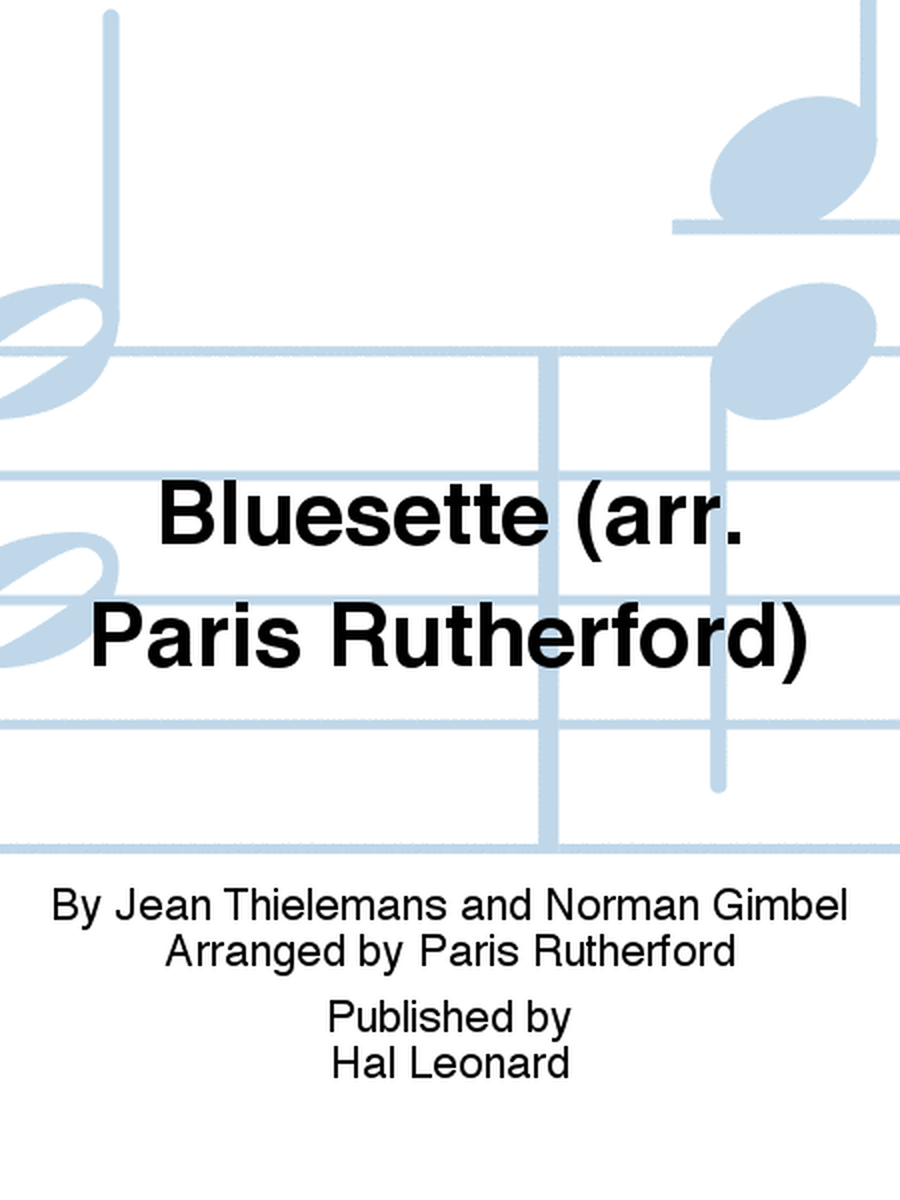 Bluesette (arr. Paris Rutherford) image number null
