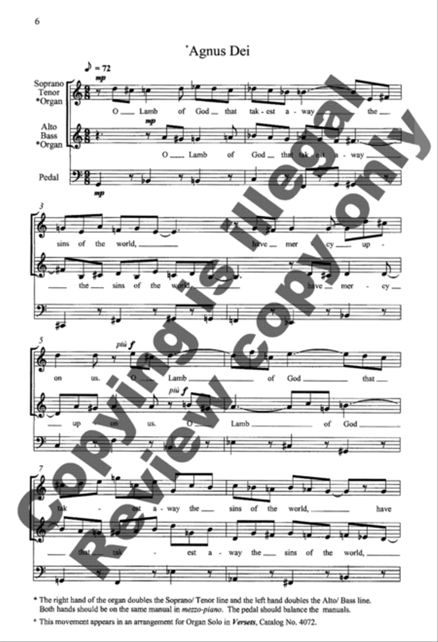Missa Capella Regis Missa Capella Regis 4-Part scores gallery preview page 12