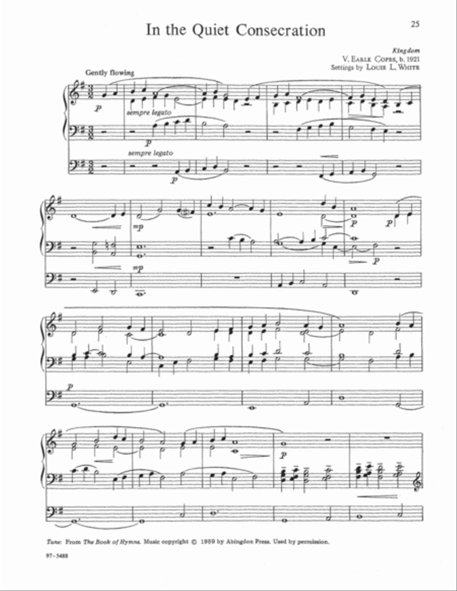 Hymn Preludes for Holy Communion, Vol. III Organ scores gallery preview page 7
