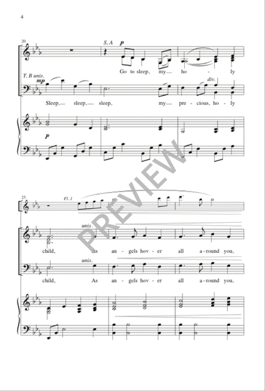 Still, Still, Still Still, Still, Still 4-Part scores gallery preview page 4