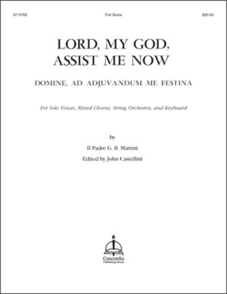 Lord, My God, Assist Me Now / Domine, ad adjuvandum me festina (Full Score)