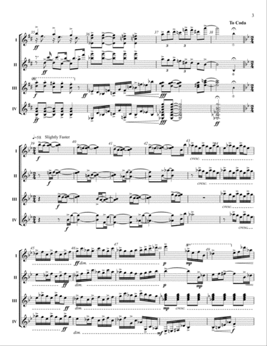 Morning Small Ensemble scores gallery preview page 3