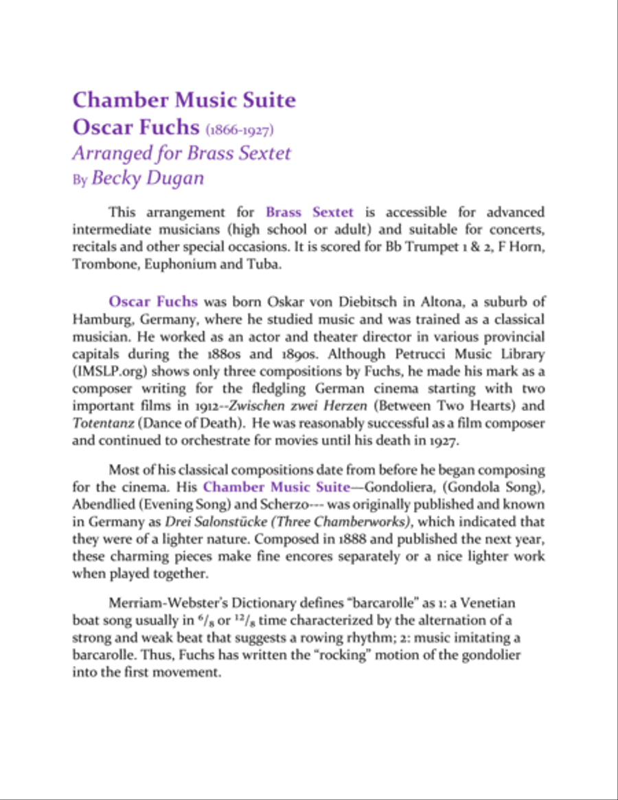SUITE Brass Ensemble scores gallery preview page 2