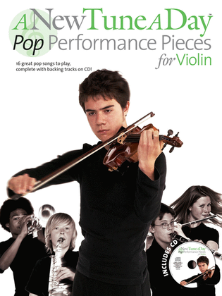 Book cover for A New Tune a Day - Pop Performances for Violin