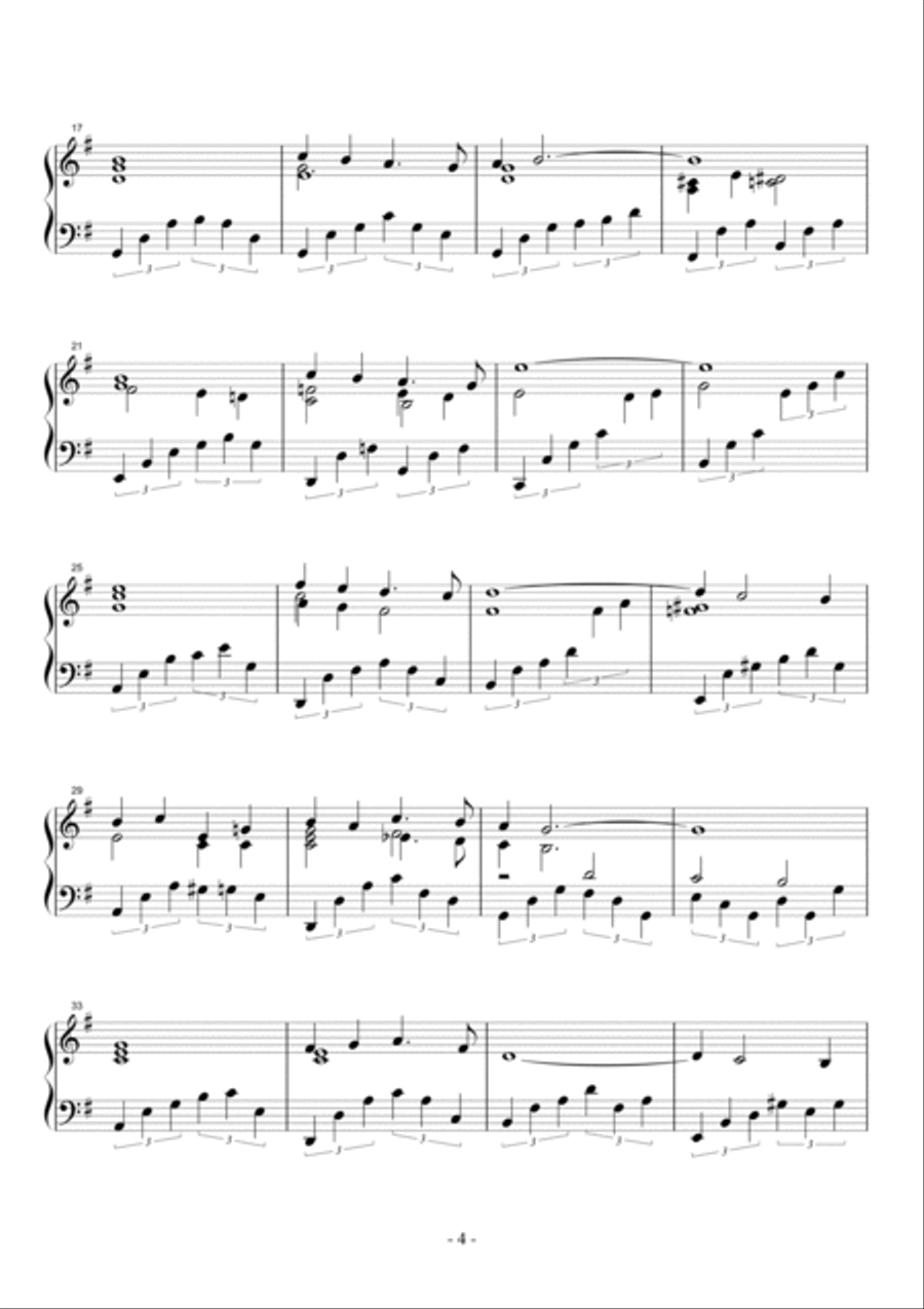Shapes of a Dream No.808, G major, Op.138 No.2 Piano Solo scores gallery preview page 3