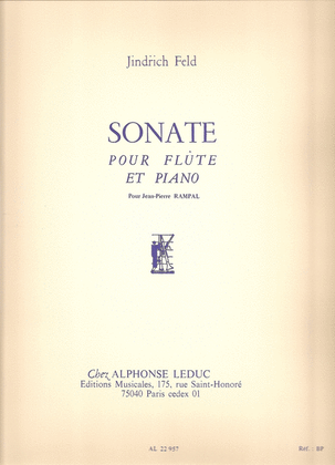 Jindrich Feld - Sonate Pour Flute Et Piano