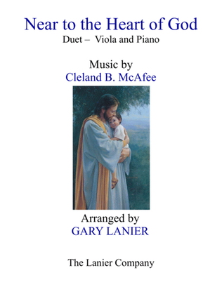 Book cover for NEAR TO THE HEART OF GOD (Duet – Viola & Piano with Score/Part)