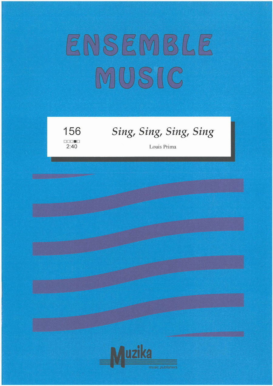 Sing, Sing, Sing, Sing (Ev'rybody Starts To Sing) Sing, Sing, Sing, Sing (Ev'rybody Starts To Sing) Set of Parts scores gallery preview page 1