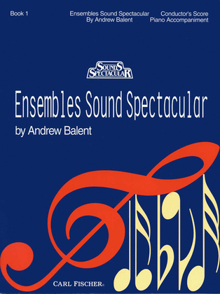 Ensembles Sound Spectacular - Book 1