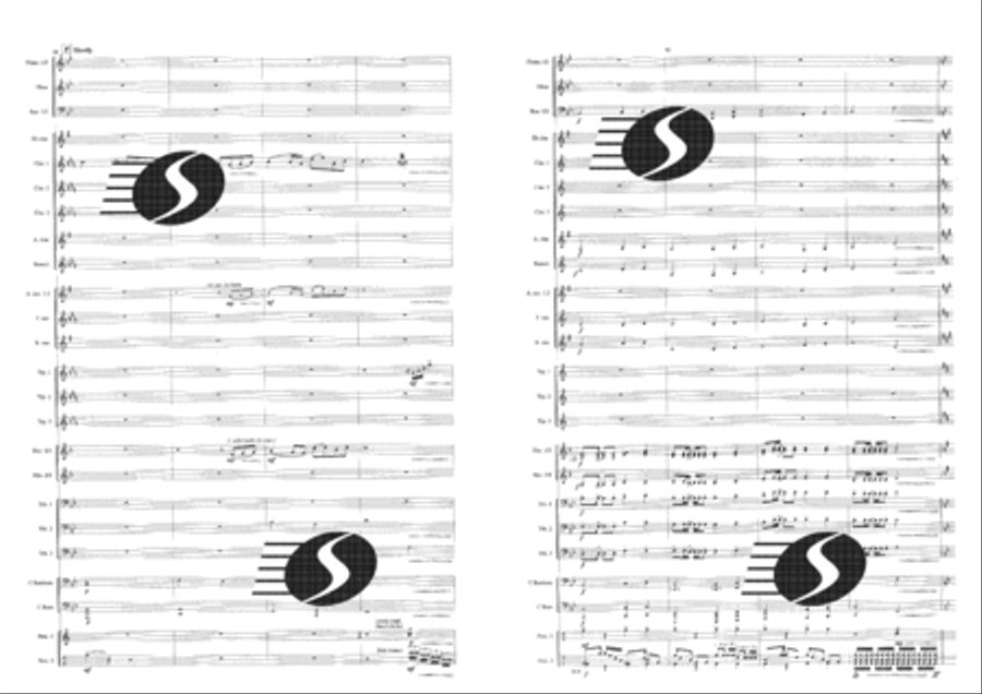 Hard to Say I'm Sorry Concert Band scores gallery preview page 10