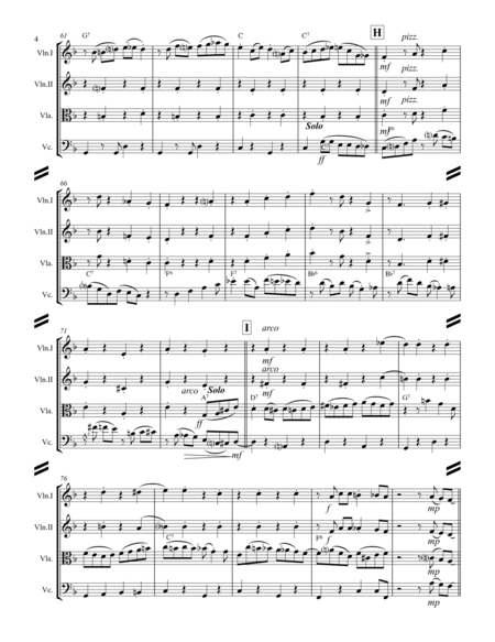 Doctor Jazz (for String Quartet) image number null