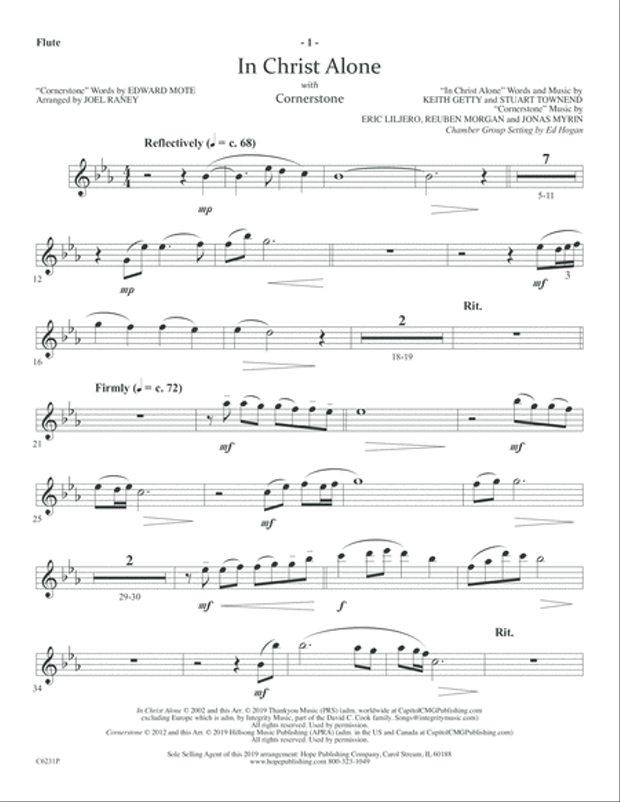 In Christ Alone with Cornerstone Choir scores gallery preview page 21