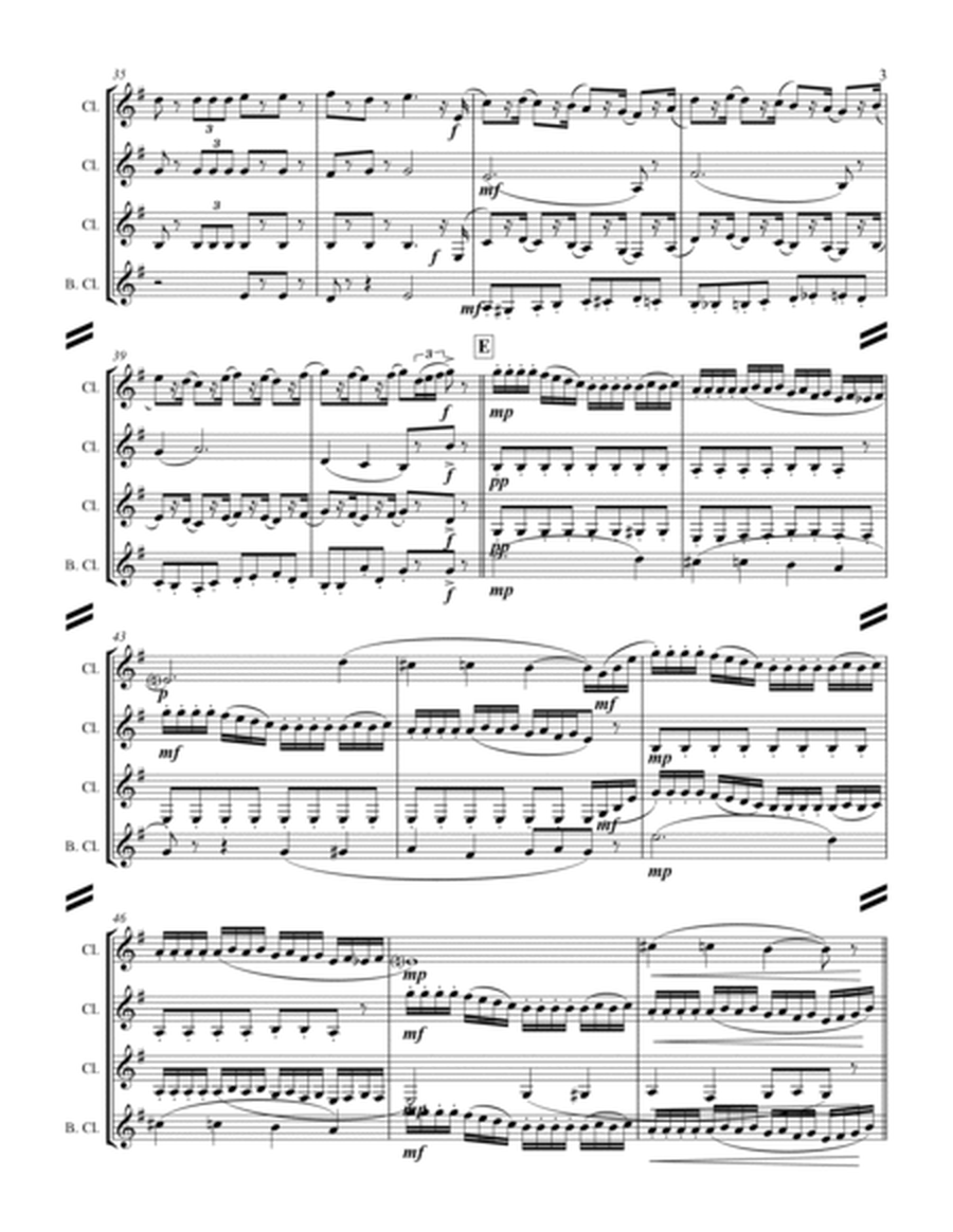 The Nutcracker Suite - 2. Marche (for Clarinet Quartet) image number null