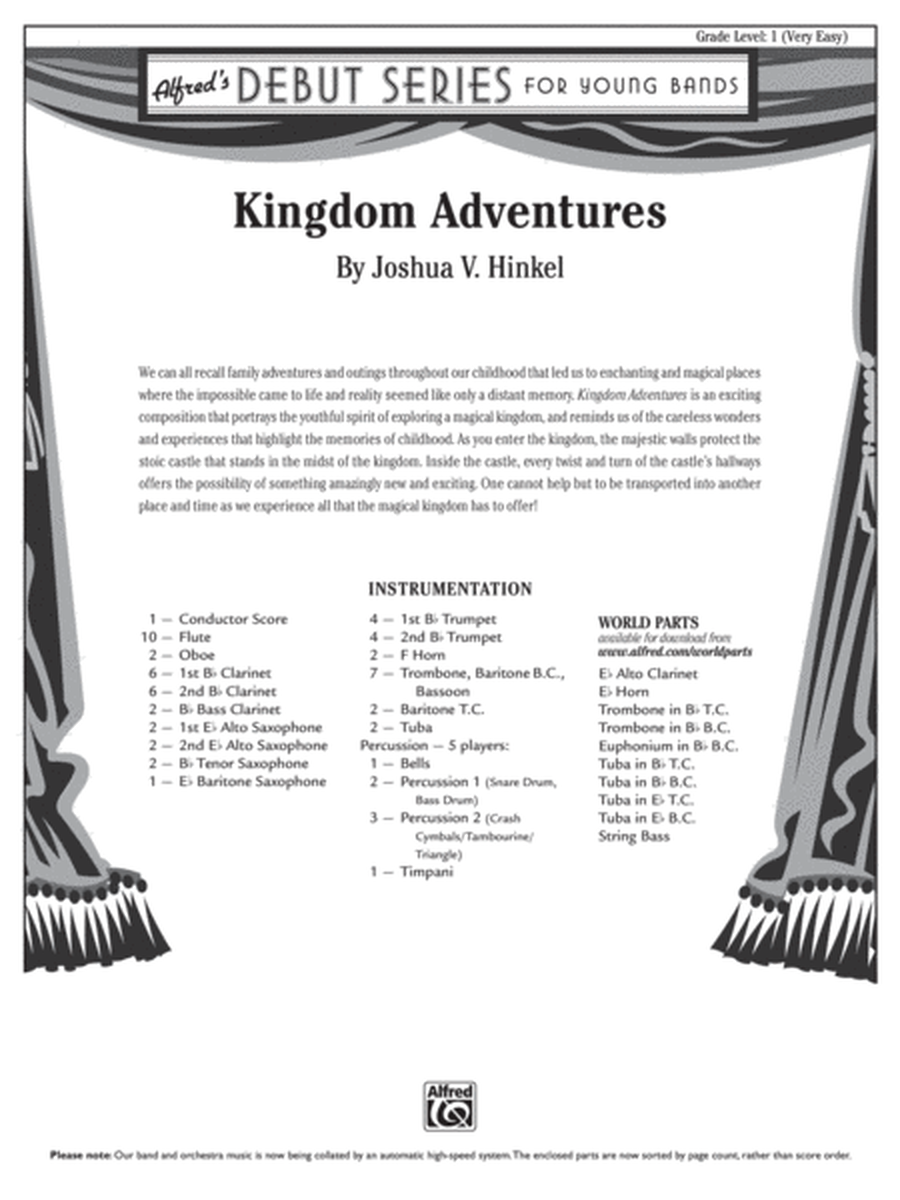 Kingdom Adventures: Score