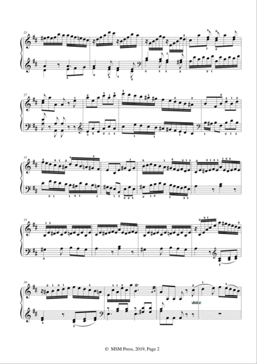Mozart-Piano Sonata in B flat Major,K.570,No.3 Piano Solo scores gallery preview page 4