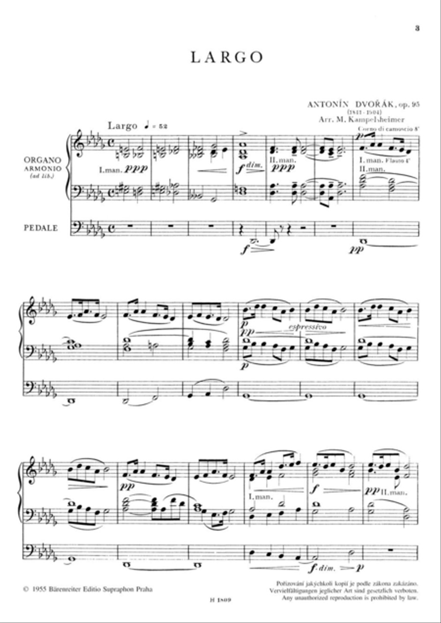 Largo Organ scores gallery preview page 2