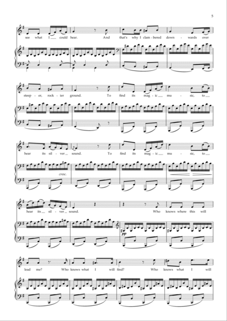The Fair Maid of the Mill (Die Schone Mullerin) translated J. Sams (original keys) Voice scores gallery preview page 6