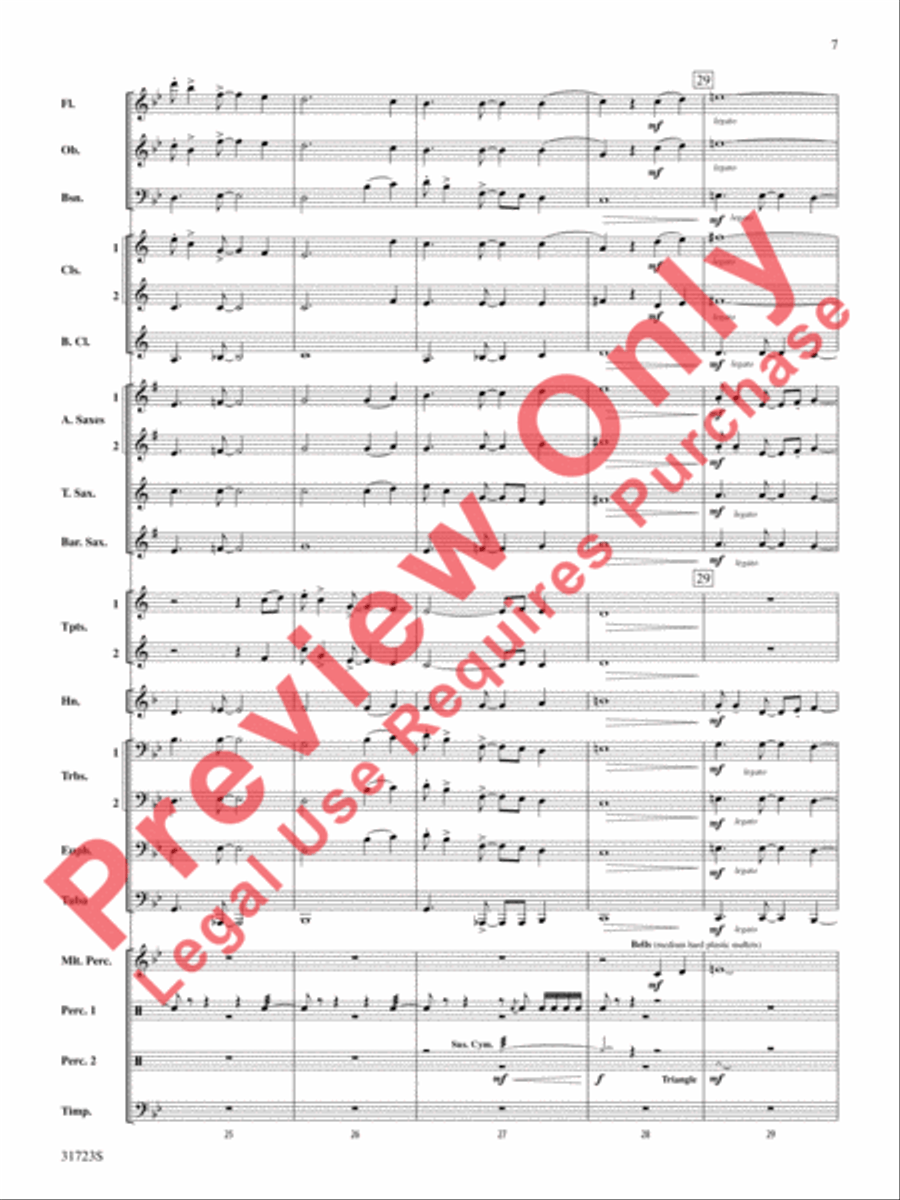 Western Horizons Concert Band scores gallery preview page 8