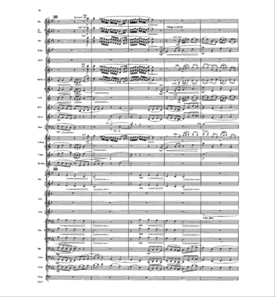 Sleepers, Awake! Concert Band scores gallery preview page 8