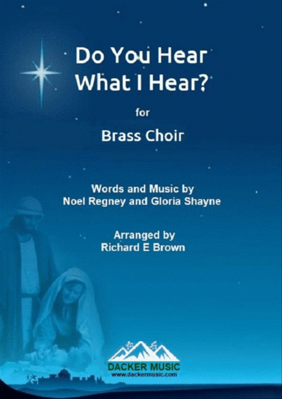 Do You Hear What I Hear Brass Ensemble scores gallery preview page 1