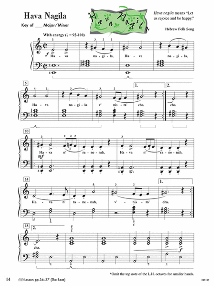 Level 3B – Performance Book – 2nd Edition Piano Method scores gallery preview page 4