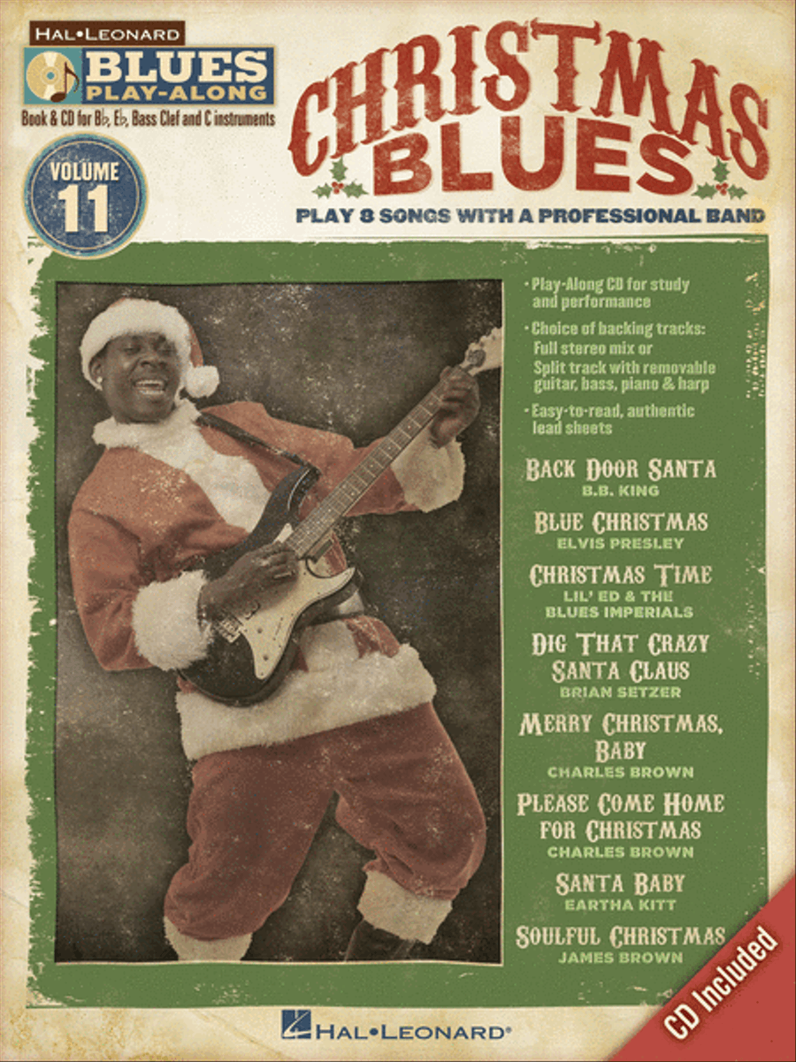 Christmas Blues C Instrument scores gallery preview page 1